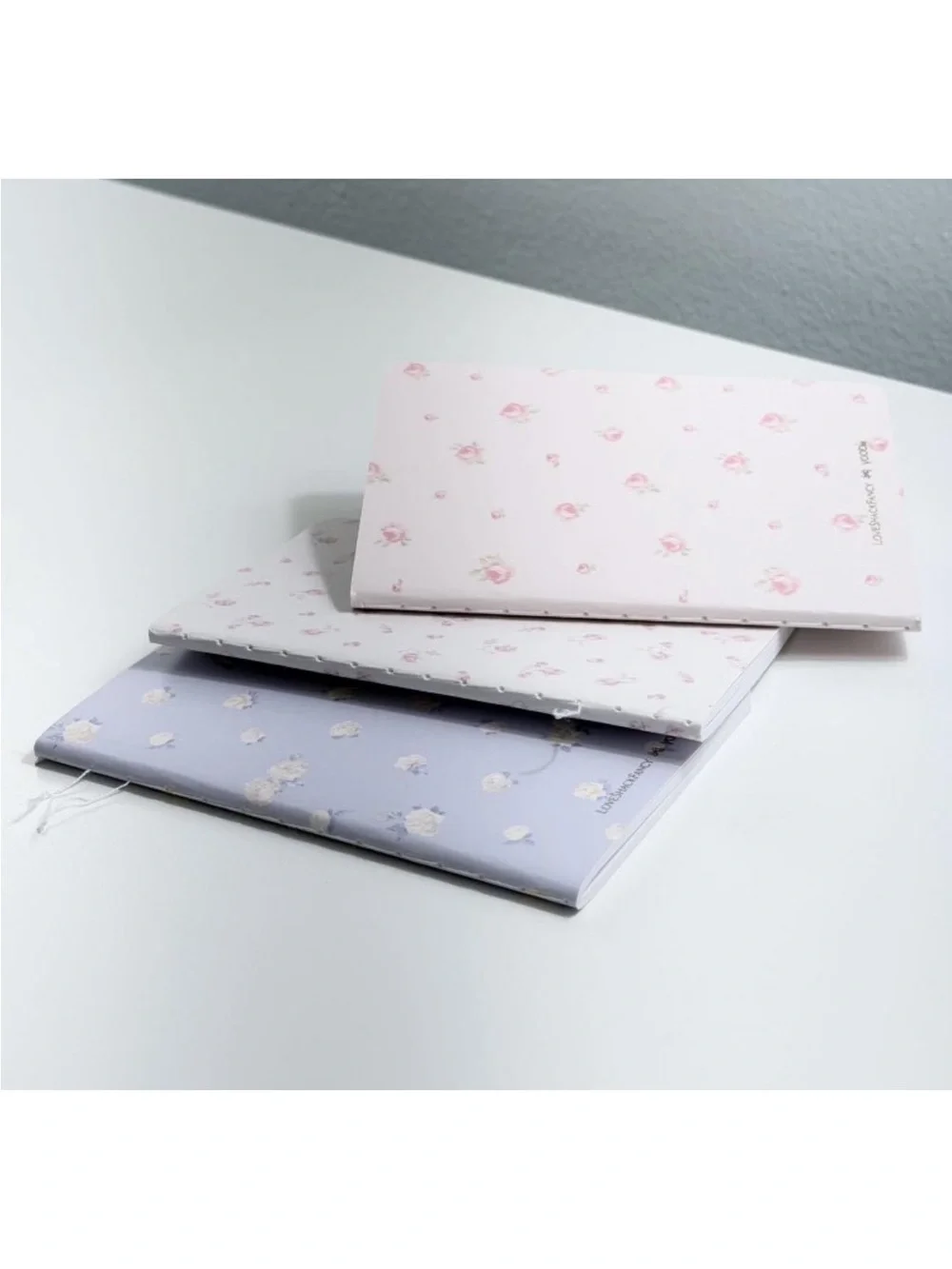 LoveShackFancy x Target - Yoobi Ribbon Rosa, Everblooming Rosette, Mini Journals